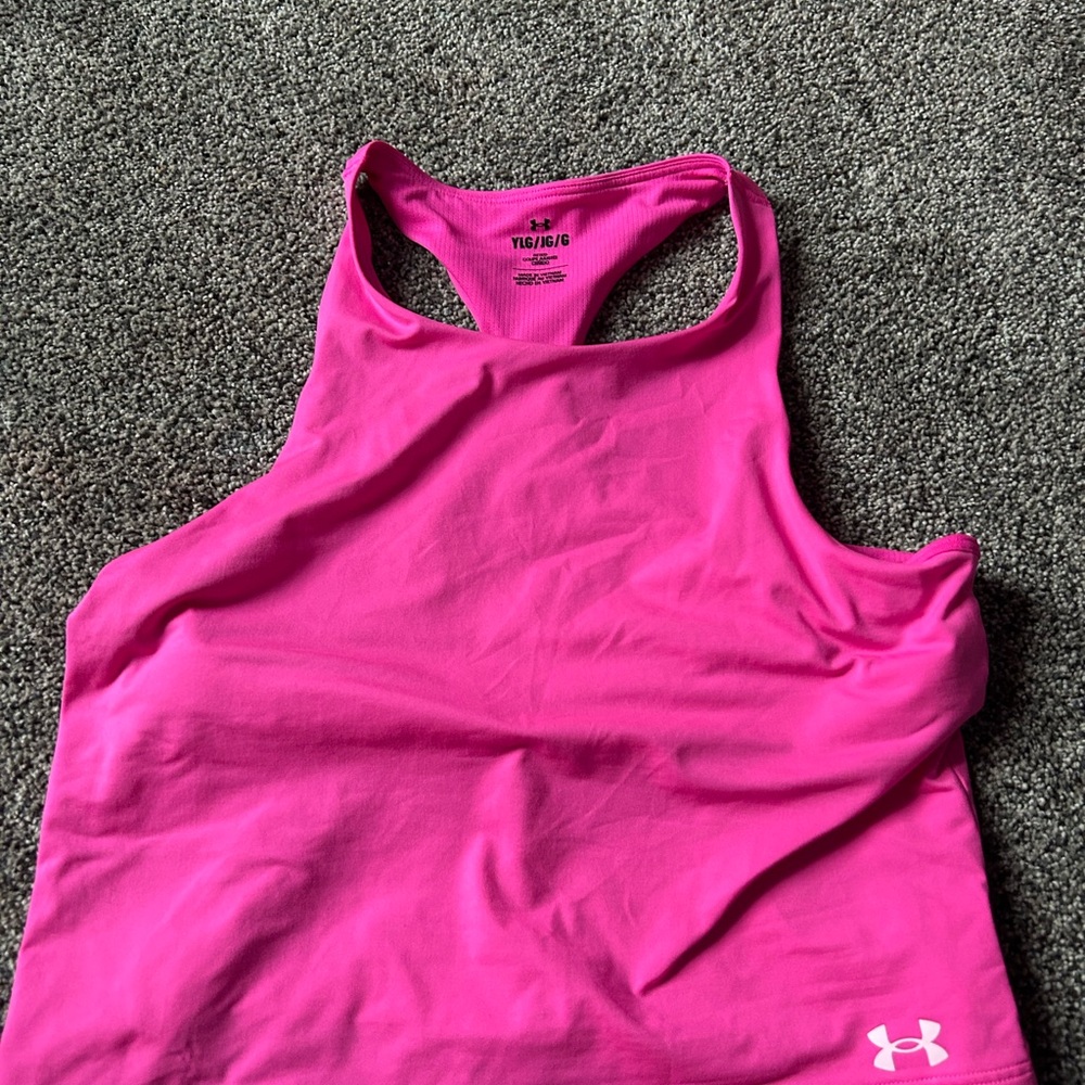 Under Armour Girl’s Pink Tank Top